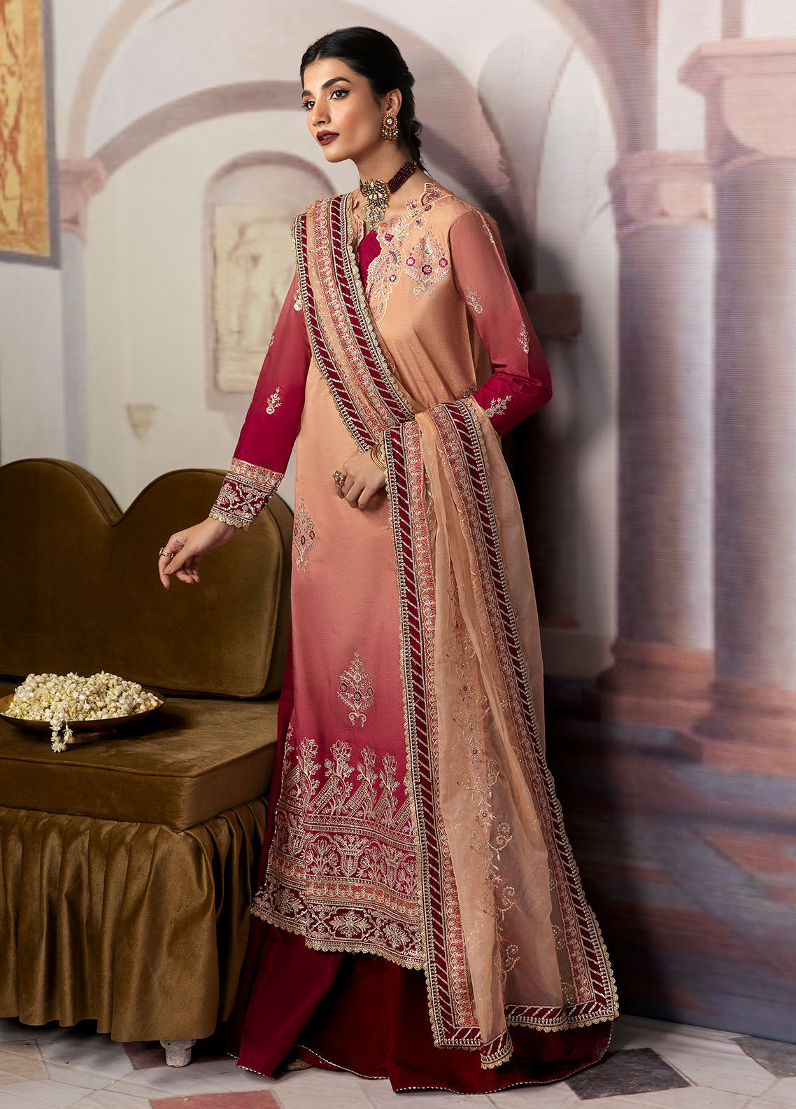 Sahane | There She Glows  | TSG-08 Ember -  Sahane Ladies Clothes - Original Designer Dress - House of Maryam