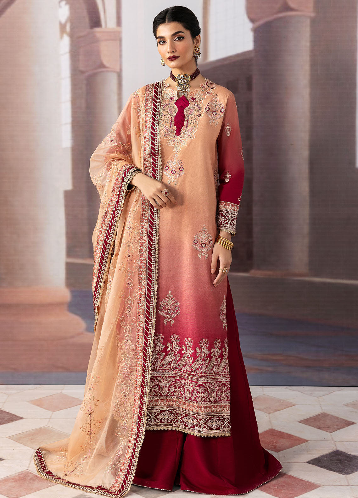 Sahane | There She Glows  | TSG-08 Ember -  Sahane Ladies Clothes - Original Designer Dress - House of Maryam