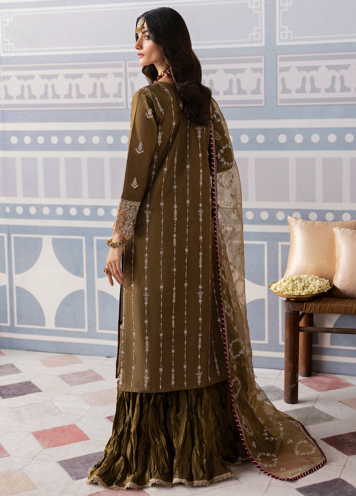 Sahane | There She Glows  | TSG-02 Olivine - There She Glows -  Sahane Ladies Clothes - Original Designer Dress - House of Maryam