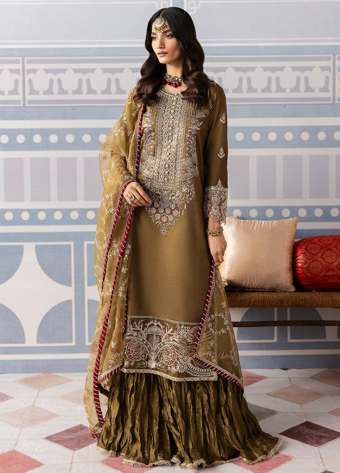 Sahane | There She Glows  | TSG-02 Olivine - There She Glows -  Sahane Ladies Clothes -  House of Maryam