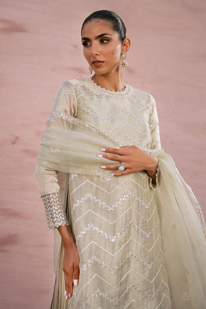 Cross Stitch | Wedding Collection 25 | TWILIGHT CASCADE -  Cross Stitch Ladies Clothes - Original Designer Dress - House of Maryam