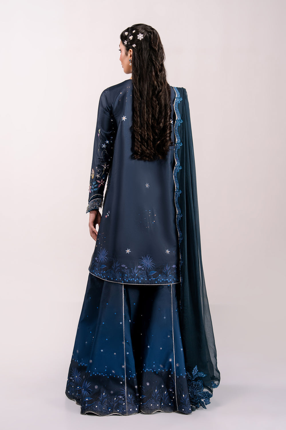 Qalamkar | Luxe Silk 26 | QSL-06 NERINA, image 2