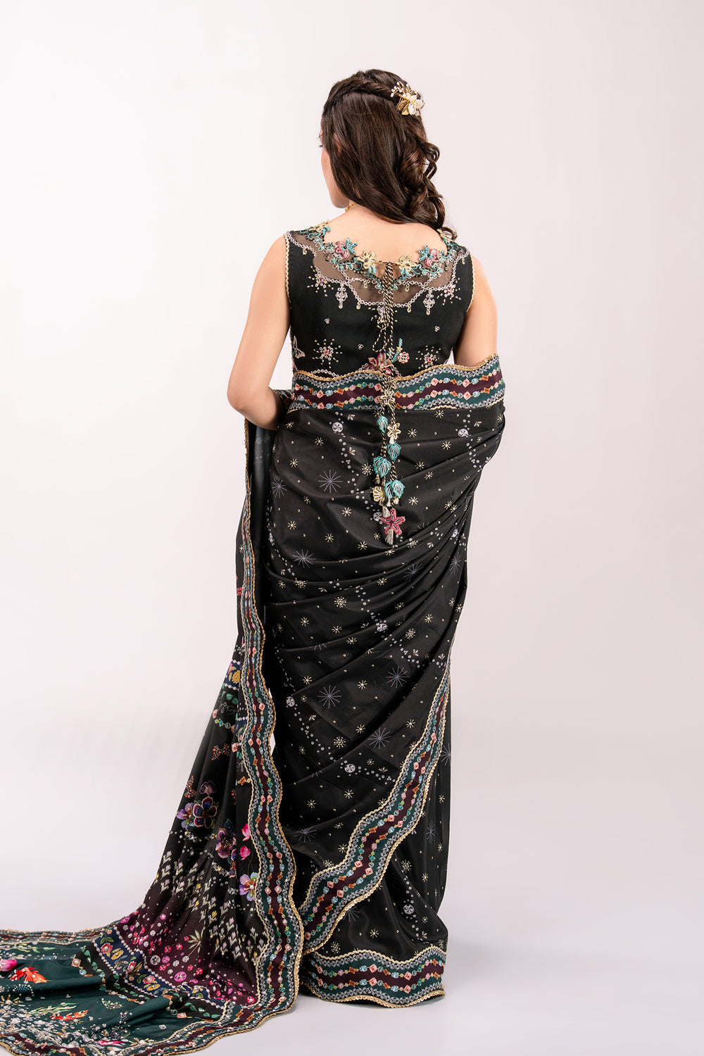 Qalamkar | Luxe Silk 26 | QSL-08 LINNEA, image 2