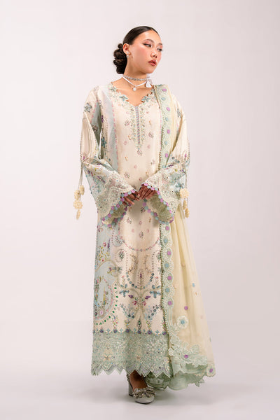 Qalamkar | Luxe Silk 26 | QSL-01 AZURE