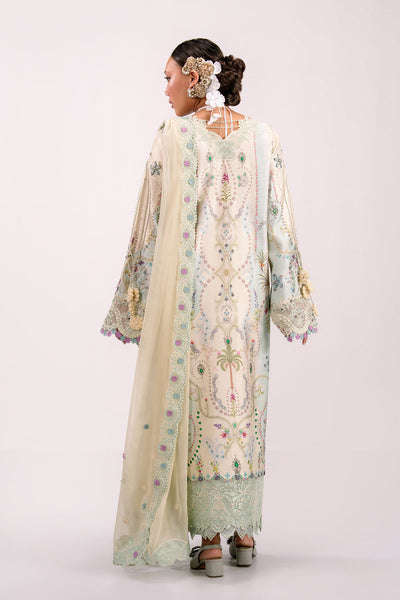 Qalamkar | Luxe Silk 26 | QSL-01 AZURE