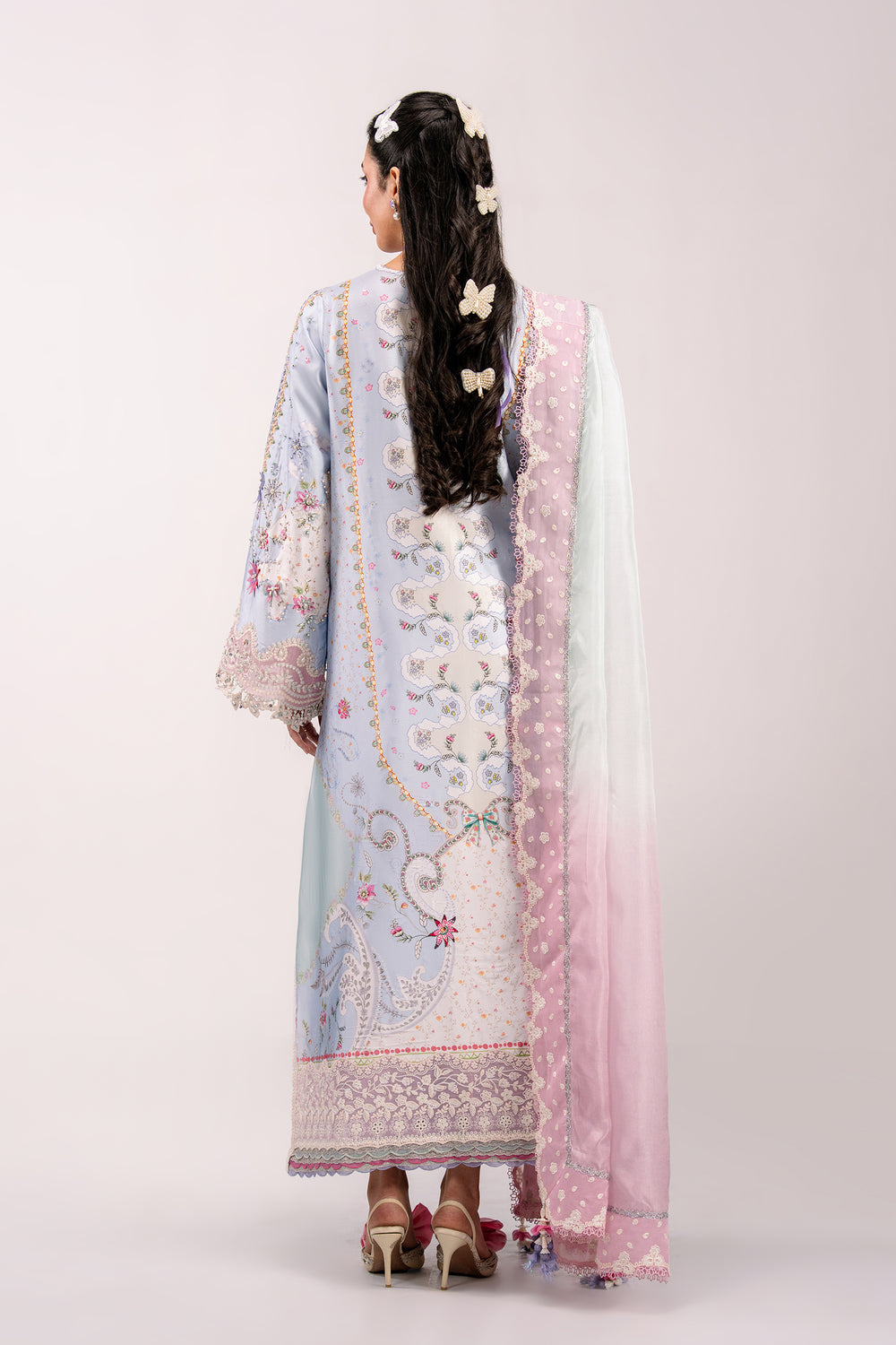 Qalamkar | Luxe Silk 26 | QSL-05 AKARI, image 2