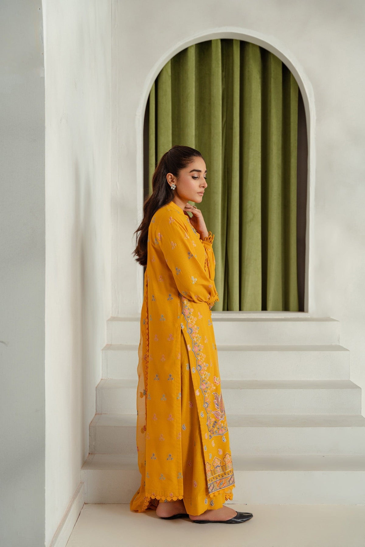 Taana Baana | Manzil Winter |  S3395A -  Taana Baana Ladies Clothes - Original Designer Dress - House of Maryam