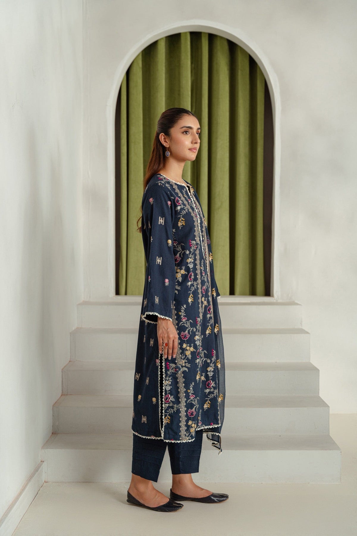 Taana Baana | Manzil Winter |  M3404B -  Taana Baana Ladies Clothes - Original Designer Dress - House of Maryam