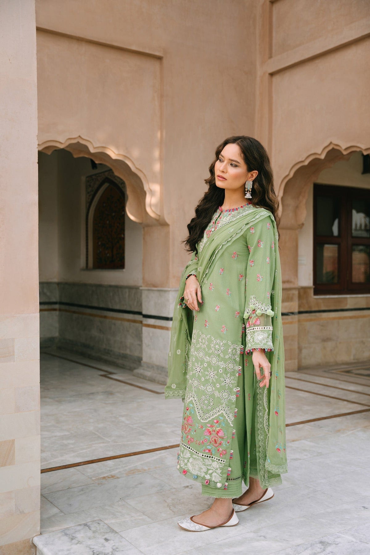 Taana Baana | Manzil Winter |  B3399 -  Taana Baana Ladies Clothes - Original Designer Dress - House of Maryam
