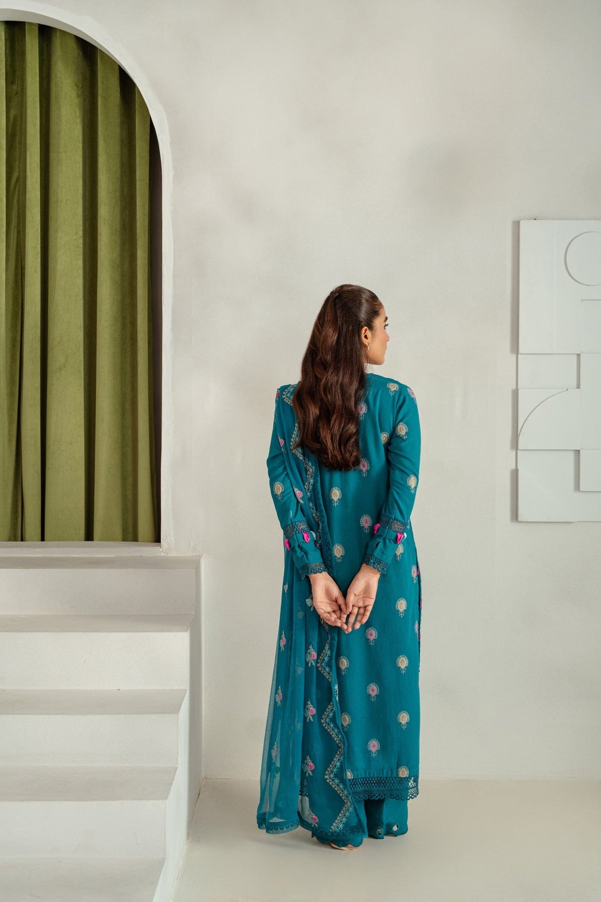 Taana Baana | Manzil Winter |  S3389B -  Taana Baana Ladies Clothes - Original Designer Dress - House of Maryam