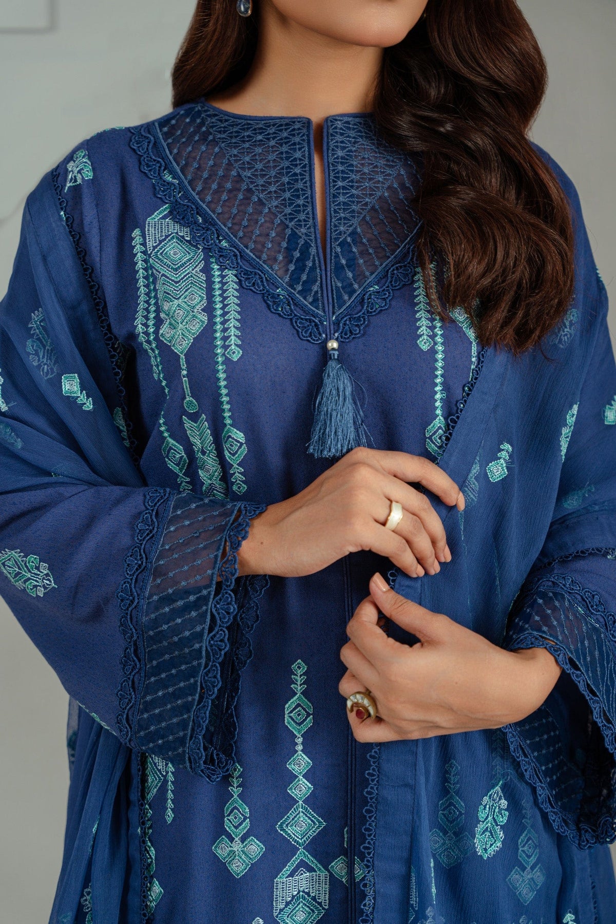Taana Baana | Manzil Winter |  S3391A -  Taana Baana Ladies Clothes - Original Designer Dress - House of Maryam
