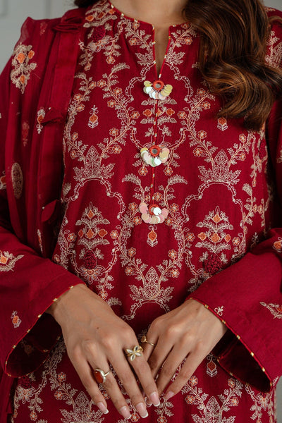 Taana Baana | Manzil Winter |  M3406A -  Taana Baana Ladies Clothes - Original Designer Dress - House of Maryam