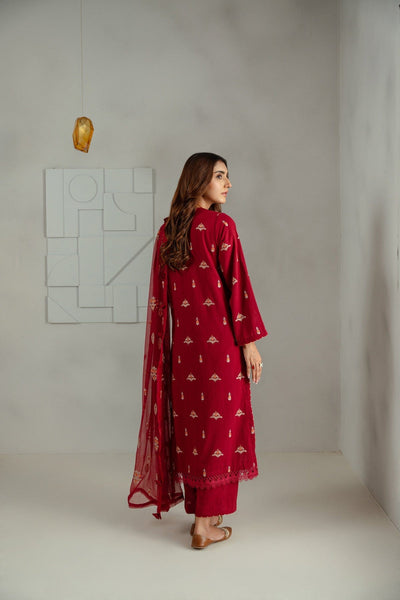 Taana Baana | Manzil Winter |  M3406A -  Taana Baana Ladies Clothes - Original Designer Dress - House of Maryam