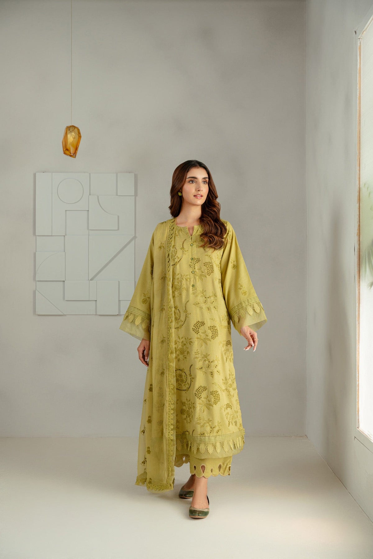 Taana Baana | Manzil Winter |  C3416A -  Taana Baana Ladies Clothes - Original Designer Dress - House of Maryam