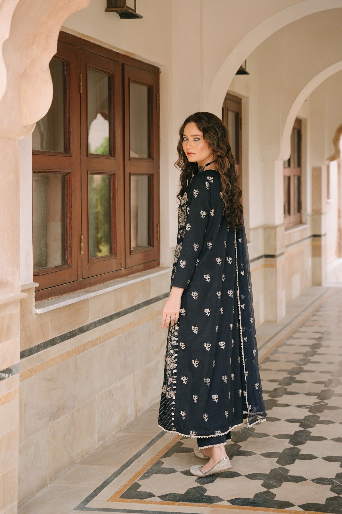 Taana Baana | Manzil Winter |  C3412B -  Taana Baana Ladies Clothes - Original Designer Dress - House of Maryam
