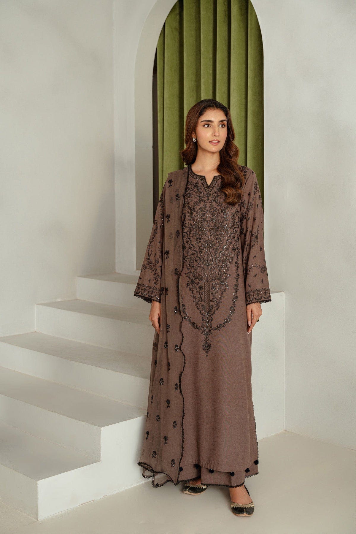 Taana Baana | Manzil Winter |  S3393 -  Taana Baana Ladies Clothes - Original Designer Dress - House of Maryam