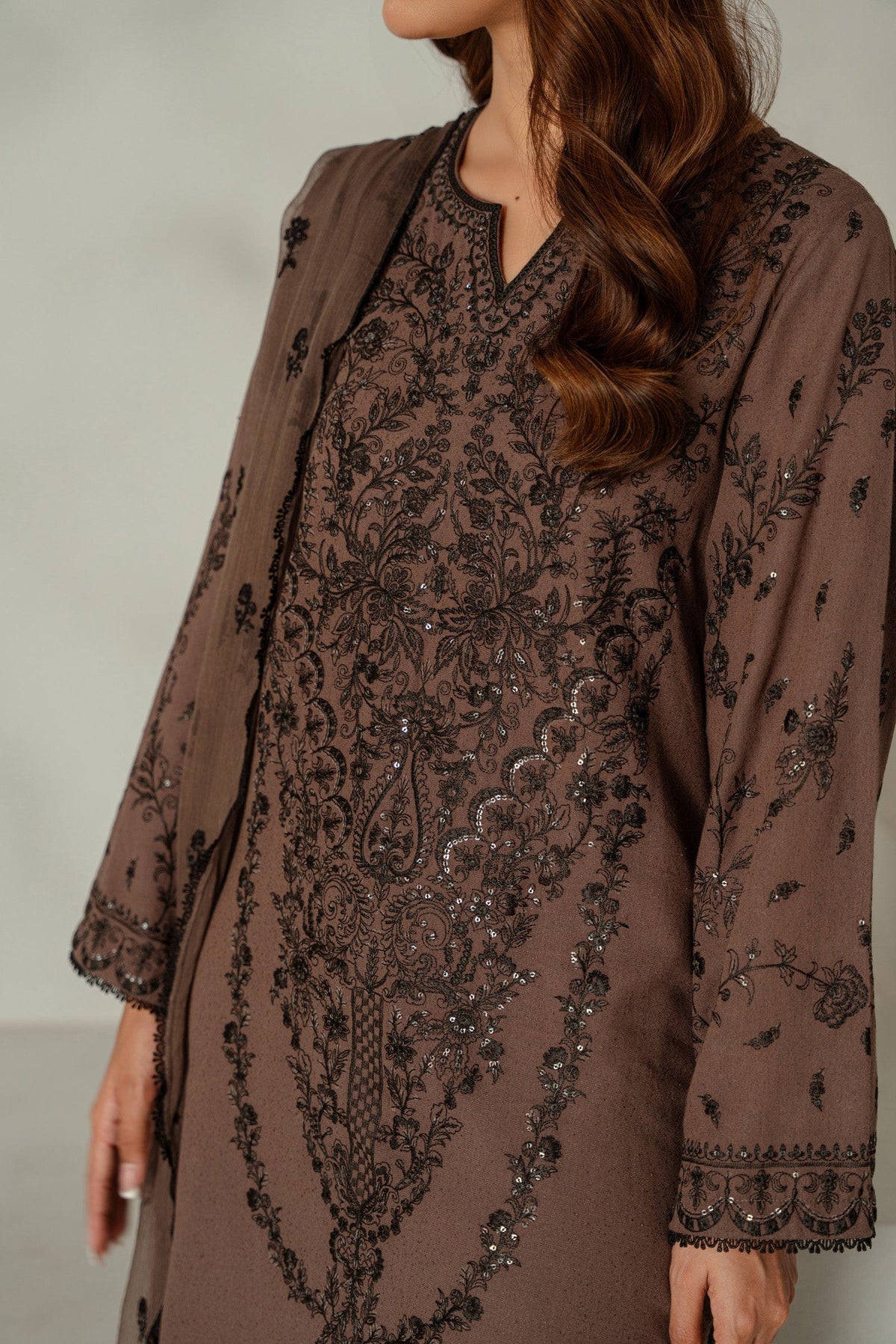 Taana Baana | Manzil Winter |  S3393 -  Taana Baana Ladies Clothes - Original Designer Dress - House of Maryam
