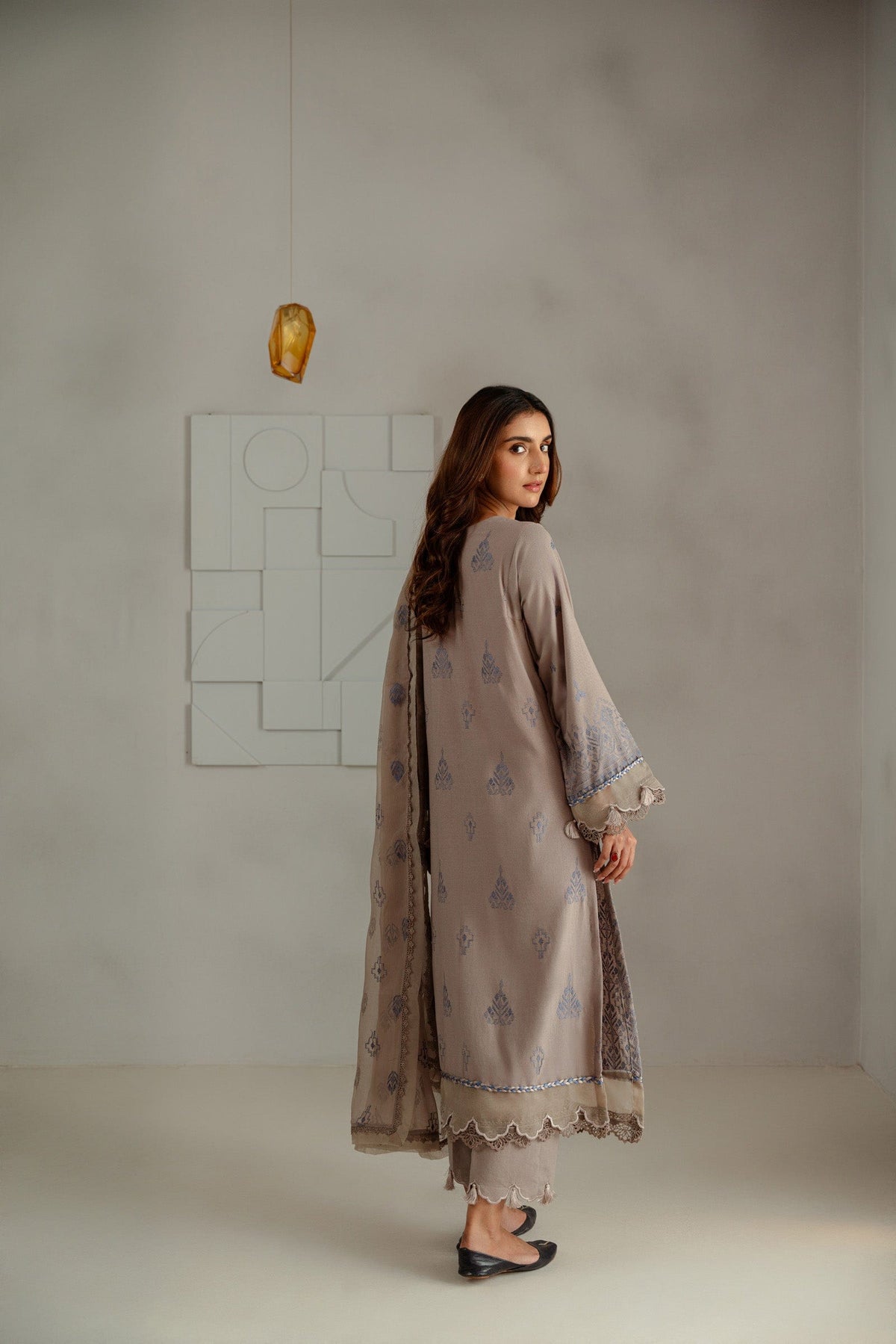 Taana Baana | Manzil Winter |  C3415A -  Taana Baana Ladies Clothes - Original Designer Dress - House of Maryam
