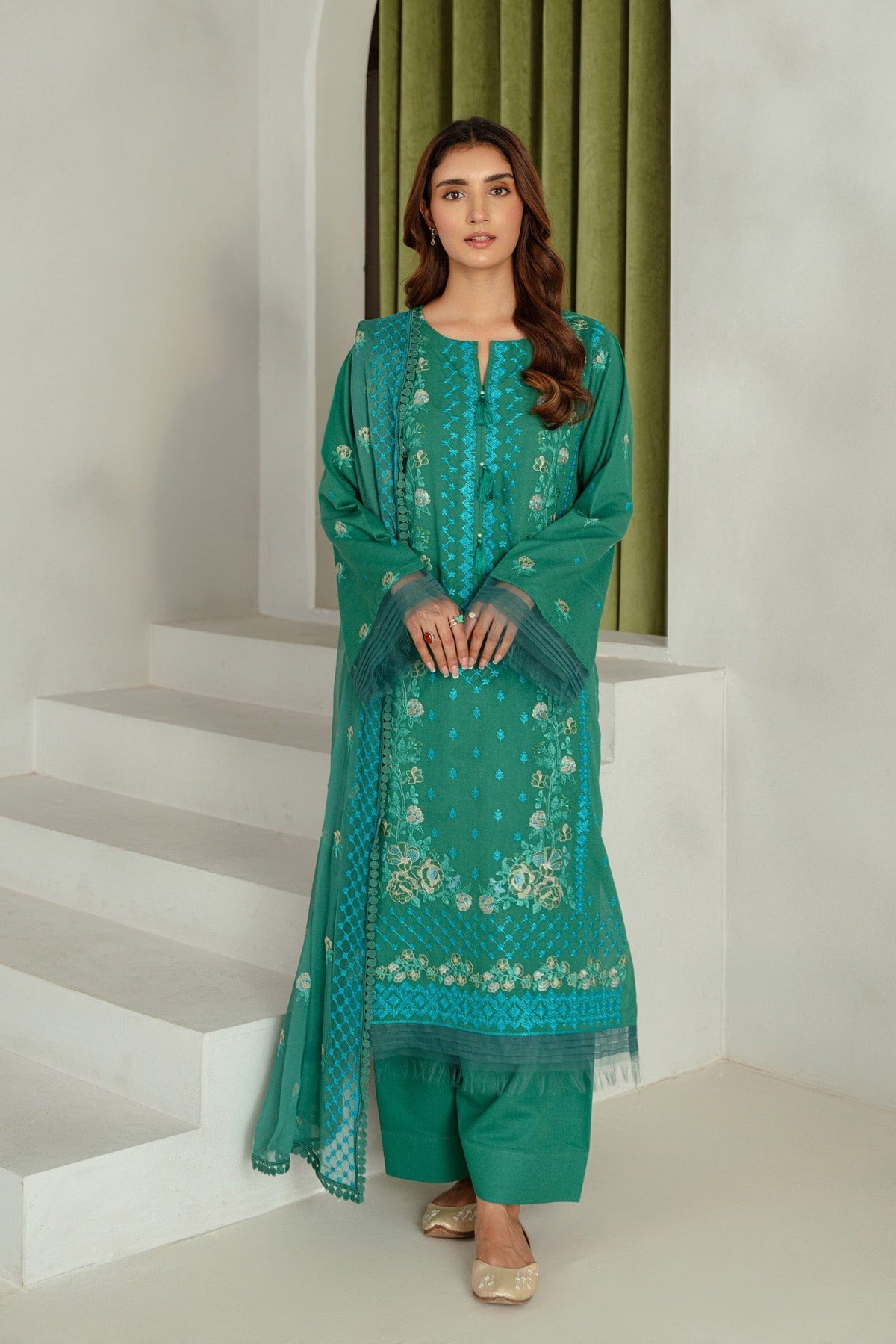 Taana Baana | Manzil Winter |  S3392 -  Taana Baana Ladies Clothes - Original Designer Dress - House of Maryam