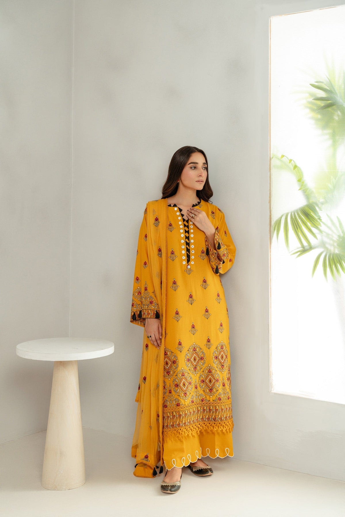 Taana Baana | Manzil Winter |  C3414A -  Taana Baana Ladies Clothes - Original Designer Dress - House of Maryam