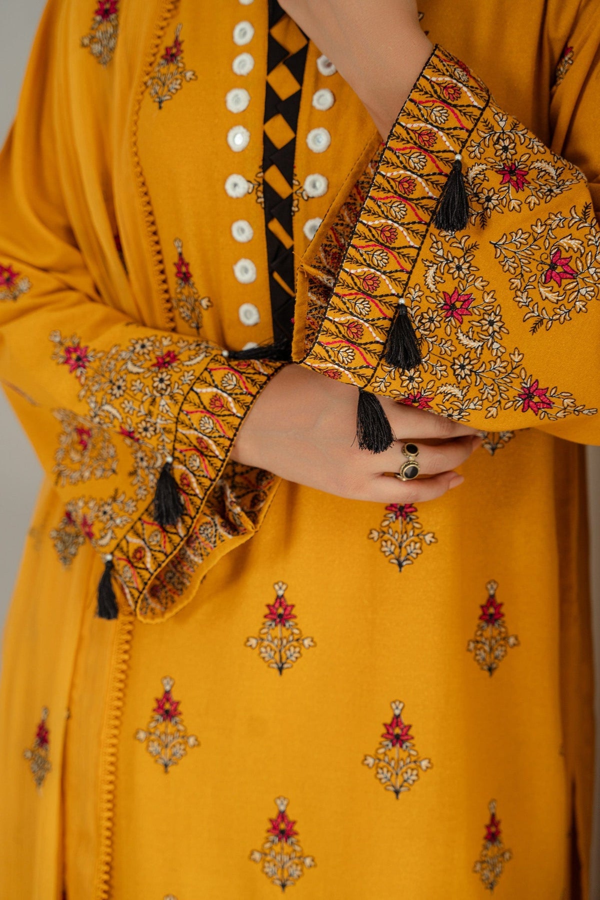 Taana Baana | Manzil Winter |  C3414A -  Taana Baana Ladies Clothes - Original Designer Dress - House of Maryam
