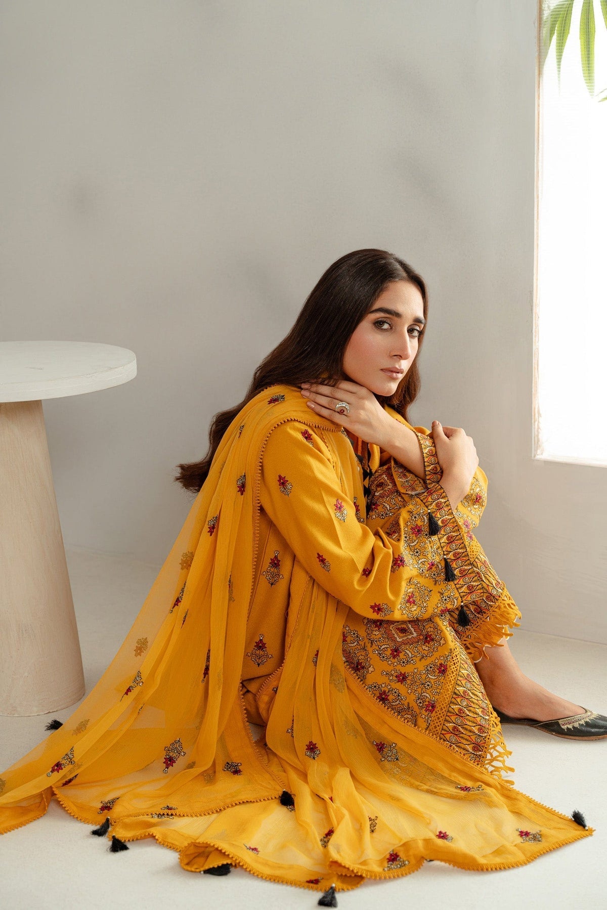 Taana Baana | Manzil Winter |  C3414A -  Taana Baana Ladies Clothes - Original Designer Dress - House of Maryam