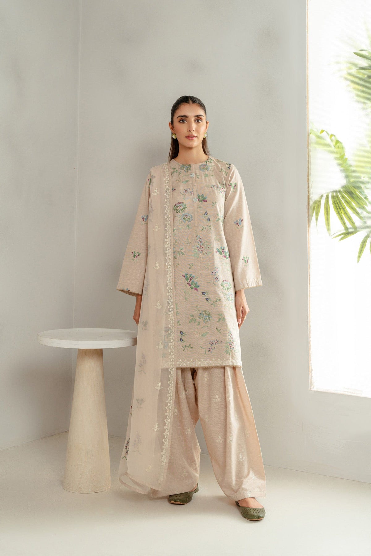 Taana Baana | Manzil Winter |  S3394B -  Taana Baana Ladies Clothes - Original Designer Dress - House of Maryam