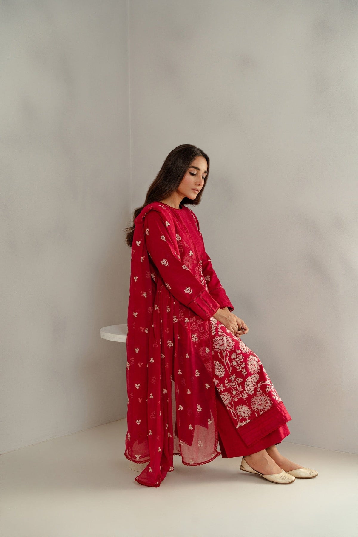 Taana Baana | Manzil Winter |  C3412A -  Taana Baana Ladies Clothes - Original Designer Dress - House of Maryam