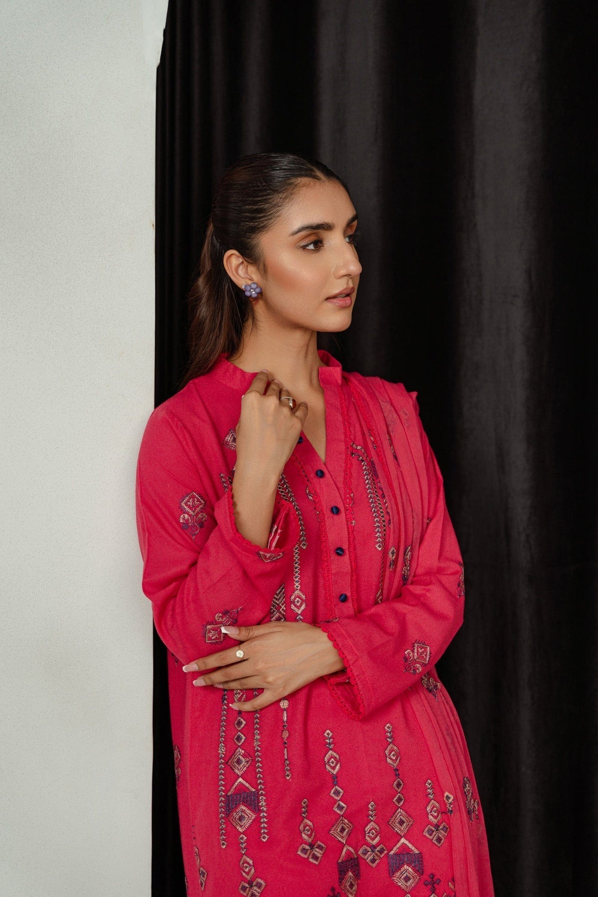 Taana Baana | Manzil Winter |  S3391B -  Taana Baana Ladies Clothes - Original Designer Dress - House of Maryam