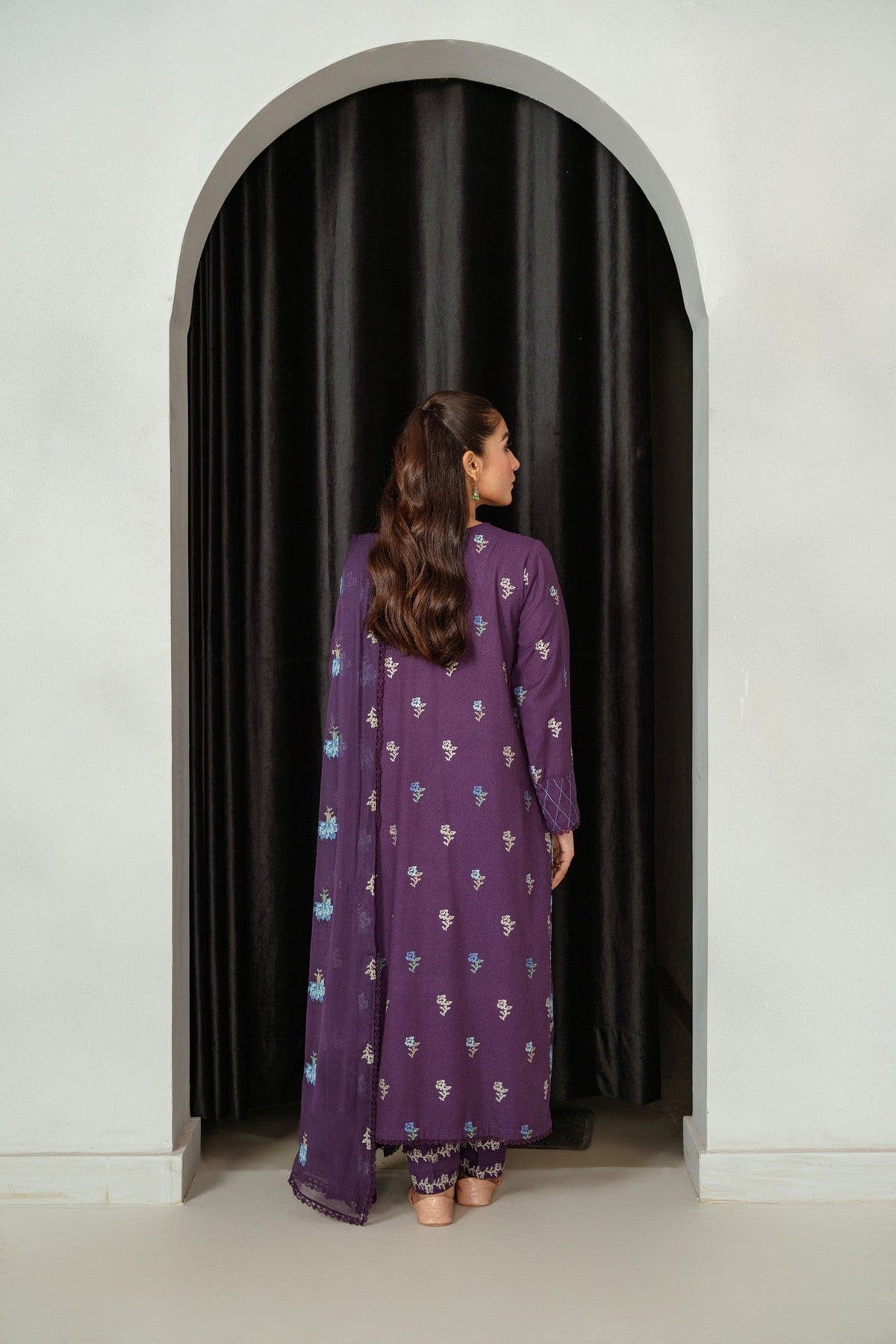 Taana Baana | Manzil Winter |  C3409A -  Taana Baana Ladies Clothes - Original Designer Dress - House of Maryam