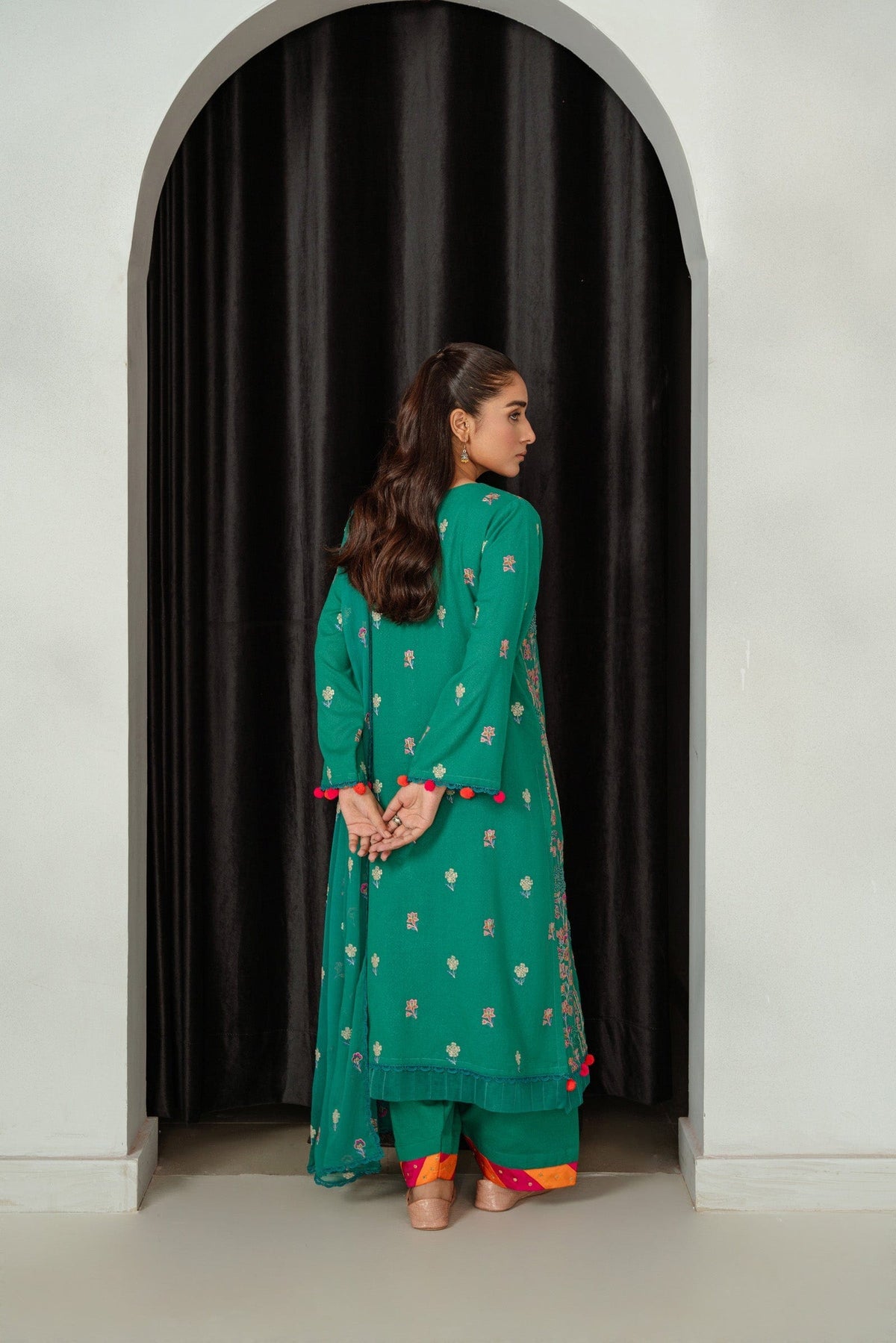 Taana Baana | Manzil Winter |M3402A -  Taana Baana Ladies Clothes - Original Designer Dress - House of Maryam