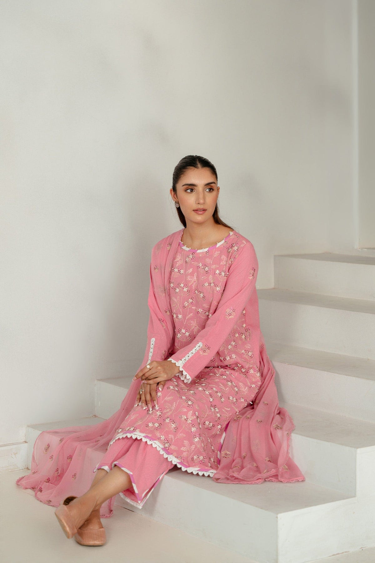 Taana Baana | Manzil Winter | M3405A -  Taana Baana Ladies Clothes - Original Designer Dress - House of Maryam