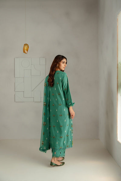 Taana Baana | Manzil Winter |  M3406B -  Taana Baana Ladies Clothes - Original Designer Dress - House of Maryam