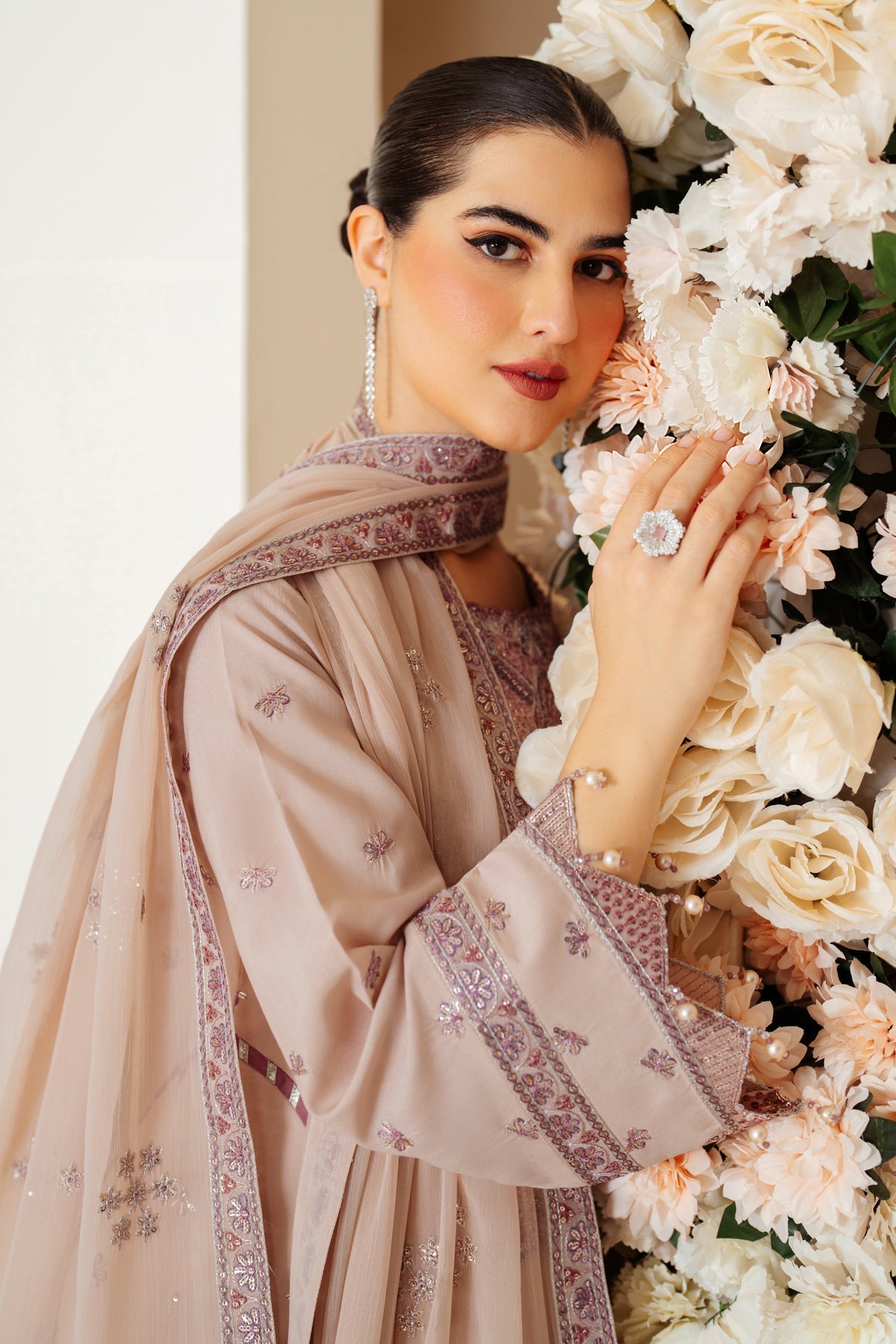 Alizeh | Luxury Raw Silk | AF-RS-08-TAFFY -  Alizeh Ladies Clothes - Original Designer Dress - House of Maryam