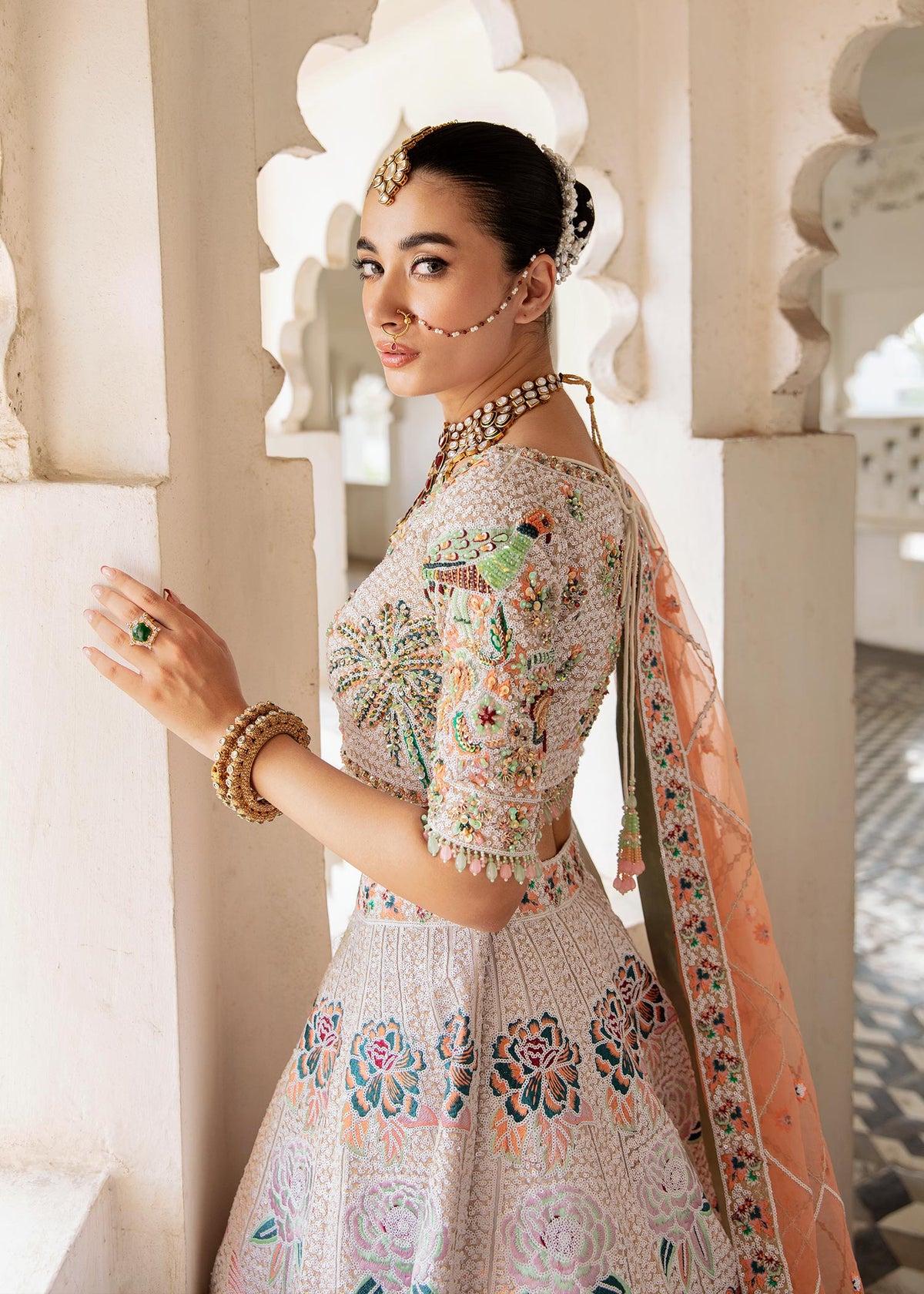 Waqas Shah | Taj Mahal | GUL BANO -  Waqas Shah Bridal - Original Designer Dress - House of Maryam