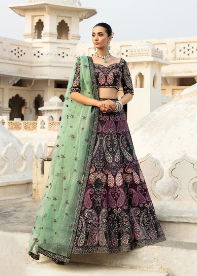 Waqas Shah | Taj Mahal | ZARQA BANO -  Waqas Shah Bridal - Original Designer Dress - House of Maryam
