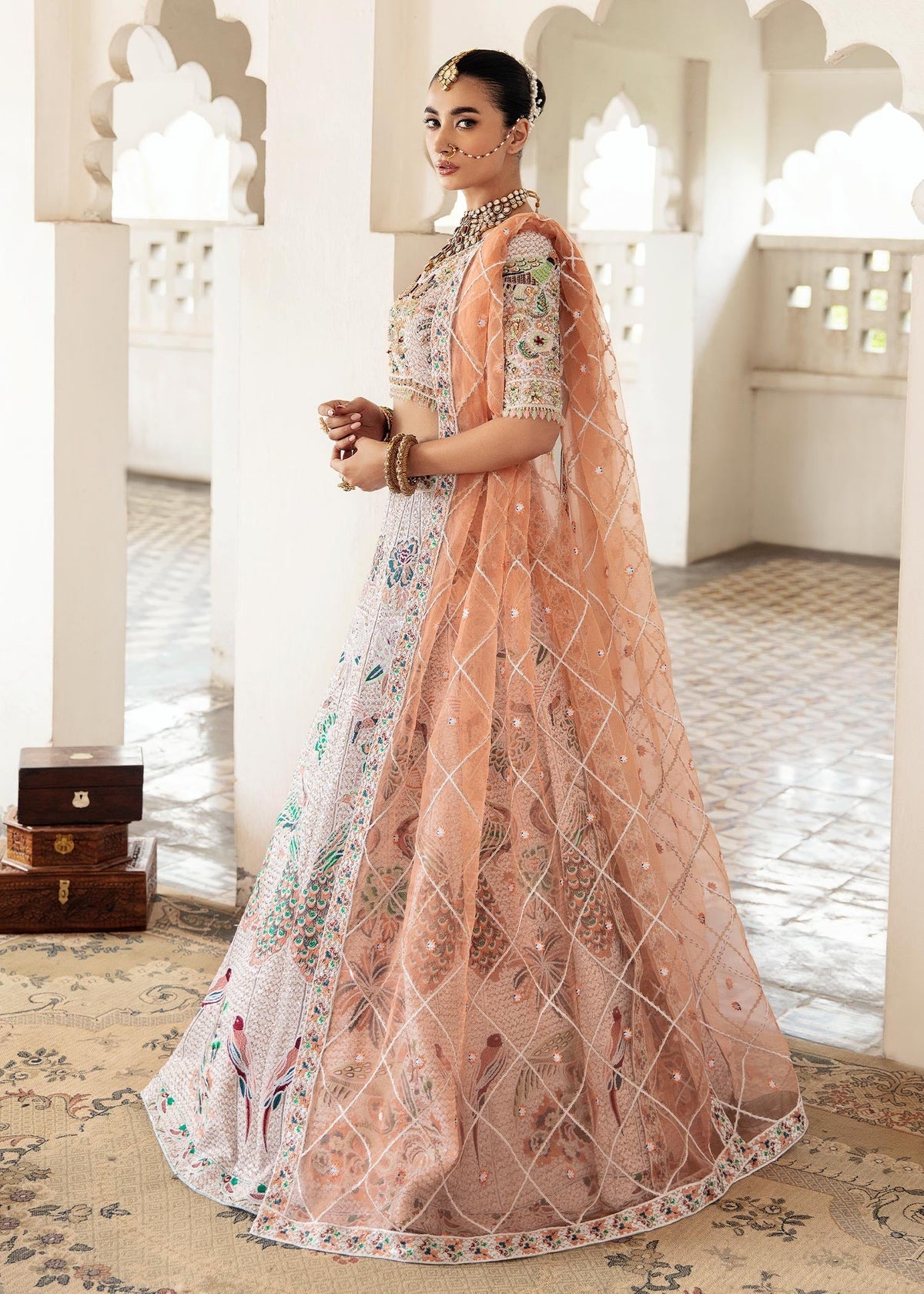 Waqas Shah | Taj Mahal | GUL BANO -  Waqas Shah Bridal - Original Designer Dress - House of Maryam