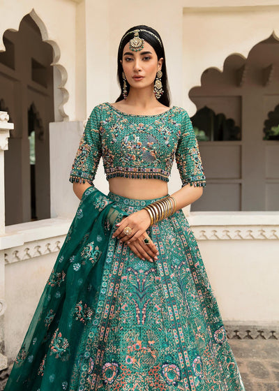 Waqas Shah | Taj Mahal | MEHAR BANO -  Waqas Shah Bridal - Original Designer Dress - House of Maryam