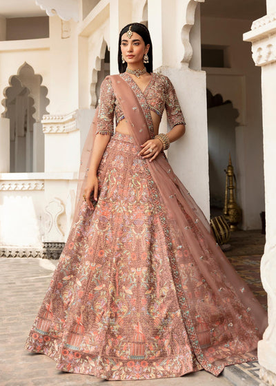 Waqas Shah | Taj Mahal | NAZ BANO -  Waqas Shah Formal - Original Designer Dress - House of Maryam