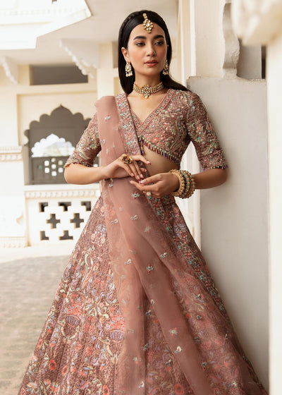 Waqas Shah | Taj Mahal | NAZ BANO -  Waqas Shah Formal - Original Designer Dress - House of Maryam