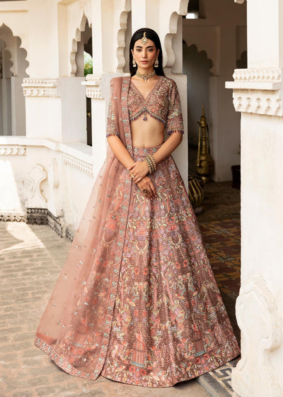 Waqas Shah | Taj Mahal | NAZ BANO -  Waqas Shah Formal - Original Designer Dress - House of Maryam