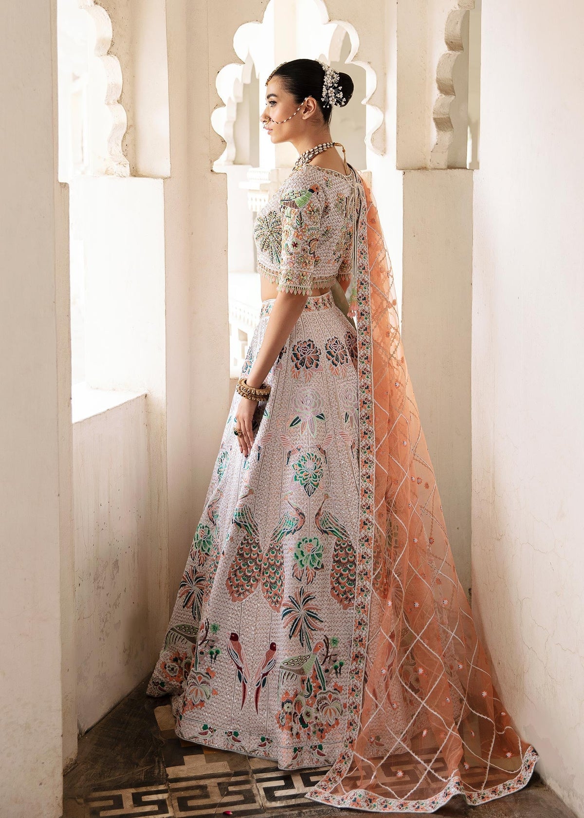 Waqas Shah | Taj Mahal | GUL BANO -  Waqas Shah Bridal - Original Designer Dress - House of Maryam