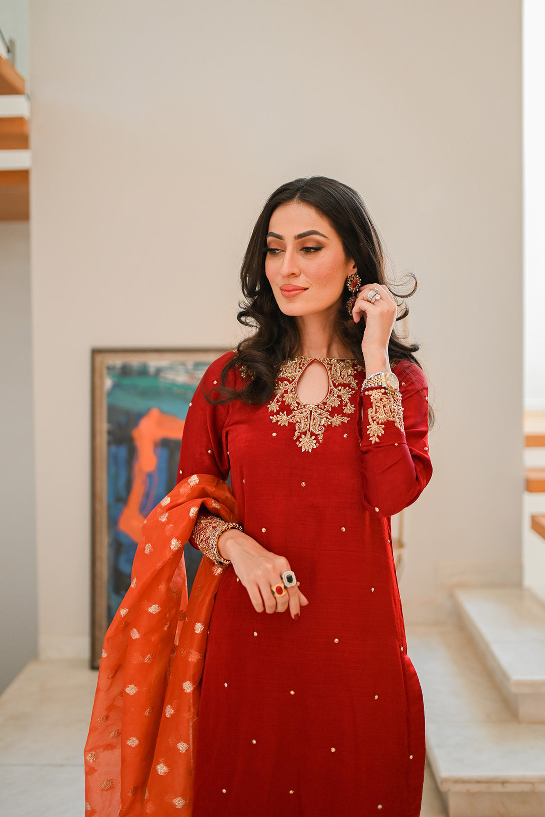 Leon | Leon Luxe Collection | ARZOU by Designer Leon - House of Maryam - Pakistani Designer Ethnic Wear in {{ shop.shopifyCountryName }}