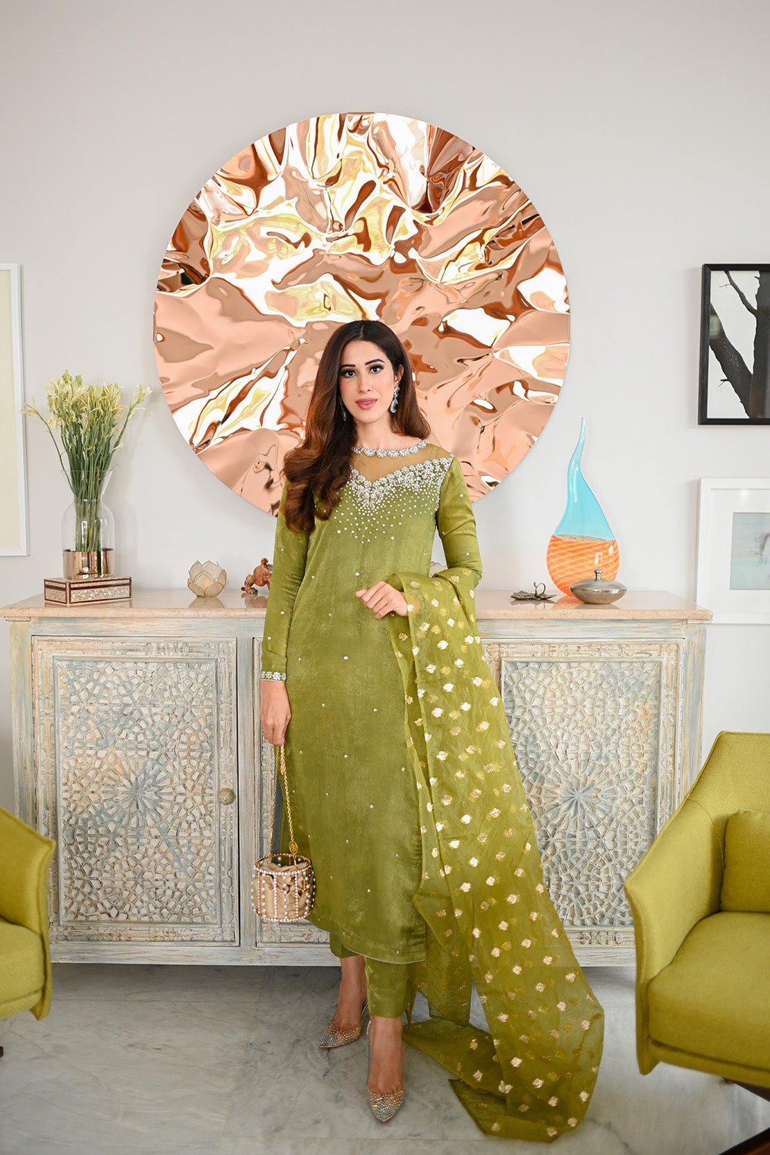 Leon | Leon Luxe Collection | HAZEL by Designer Leon - House of Maryam - Pakistani Designer Ethnic Wear in {{ shop.shopifyCountryName }}