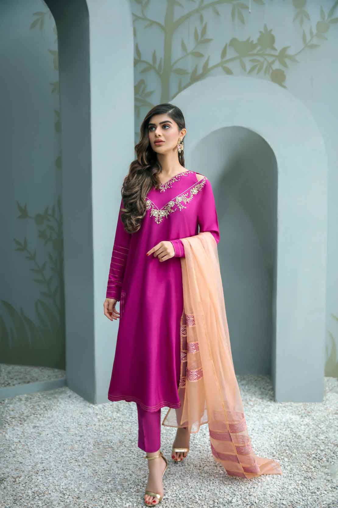 Leon | Leon Luxe Collection | MERAKI by Designer Leon - House of Maryam - Pakistani Designer Ethnic Wear in {{ shop.shopifyCountryName }}