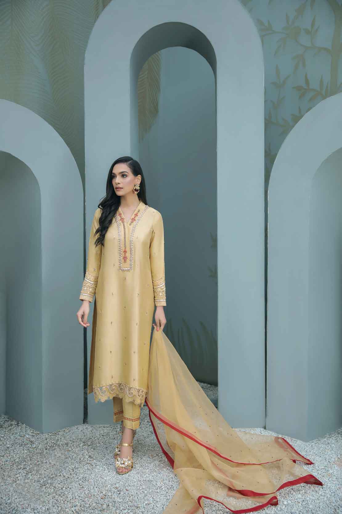 Leon | Leon Luxe Collection | ZARINA by Designer Leon - House of Maryam - Pakistani Designer Ethnic Wear in {{ shop.shopifyCountryName }}