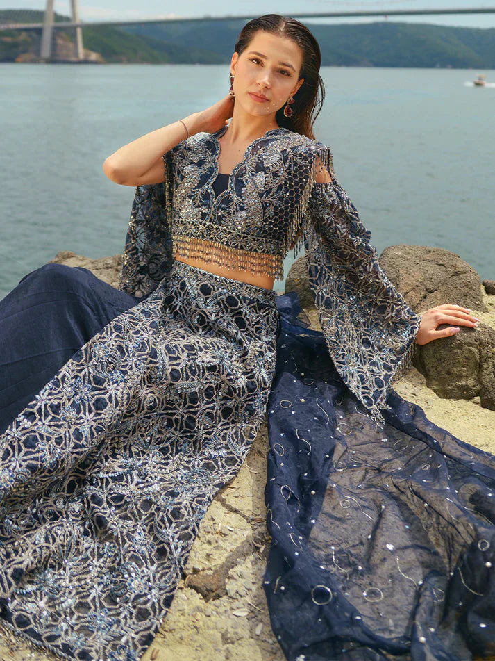 Epoque | Ciel Luxury Couture | THE NIGHT DREAM by Designer Epoque - House of Maryam - Pakistani Designer Ethnic Wear in {{ shop.shopifyCountryName }}