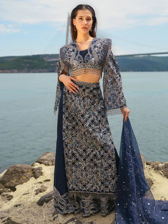 Epoque | Ciel Luxury Couture | THE NIGHT DREAM by Designer Epoque - House of Maryam - Pakistani Designer Ethnic Wear in {{ shop.shopifyCountryName }}