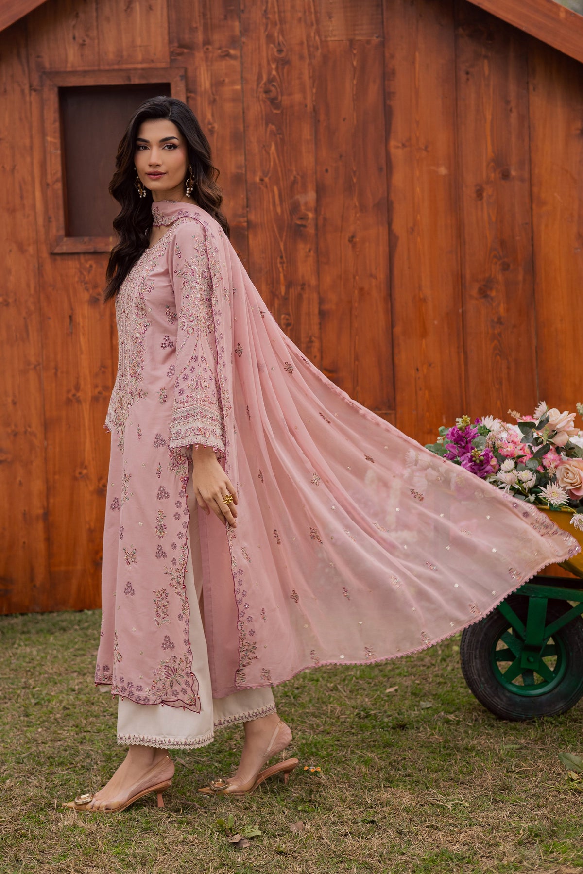 Batik | Soleil Luxury Lawn Edit 26' | Toska 3Pc, image 3