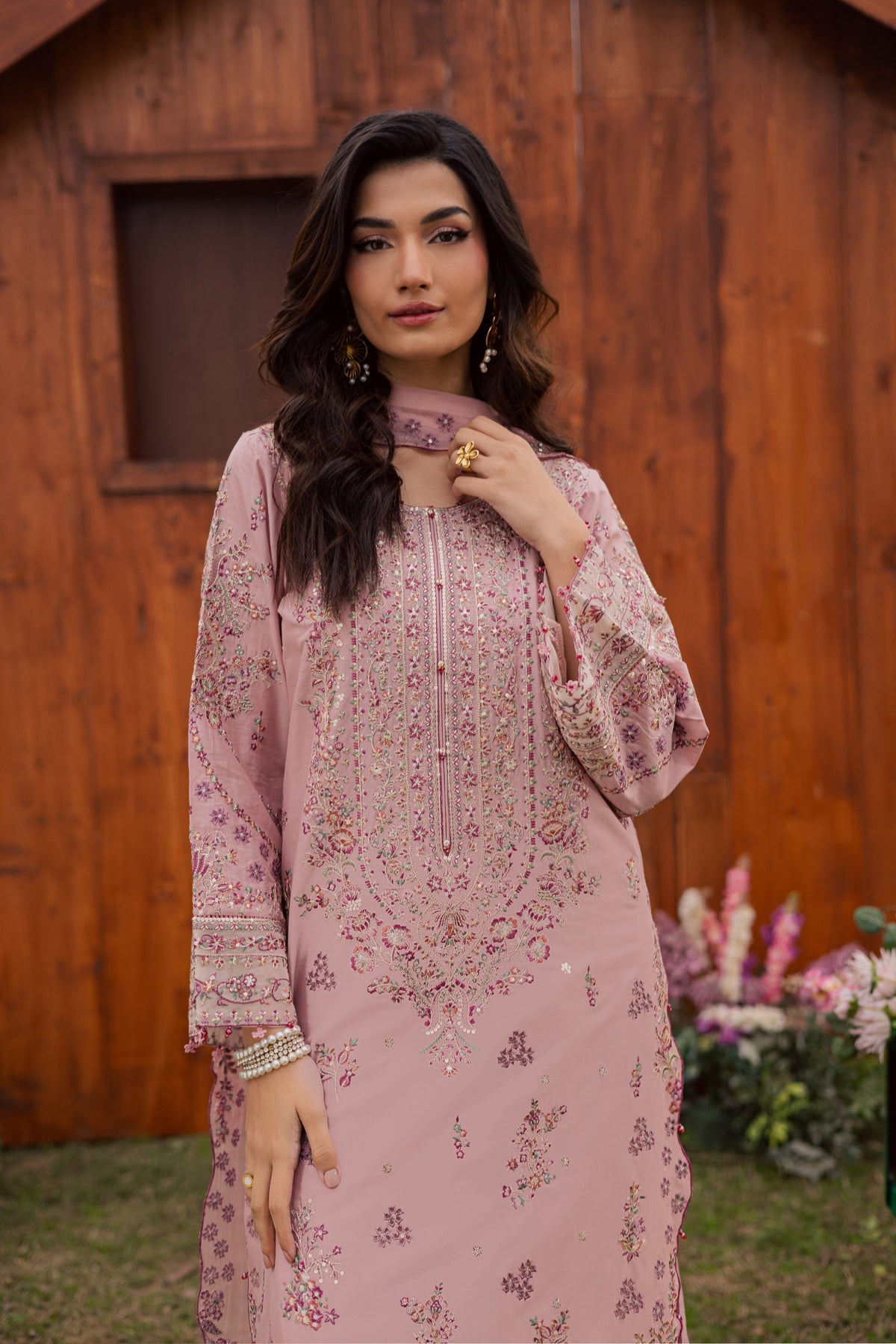 Batik | Soleil Luxury Lawn Edit 26' | Toska 3Pc, image 2